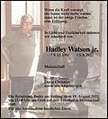 Hadley Watson jr.
