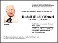 Rudolf Wenzel