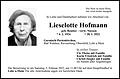 Lieselotte Hofmann