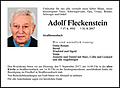 Adolf Fleckenstein