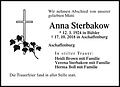 Anna Sterbakow