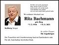 Rita Bachmann