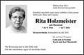 Rita Holzmeister