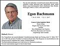 Egon Bachmann