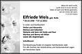 Elfriede Weis