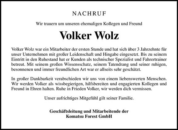 Volker Wolz