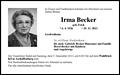 Irma Becker
