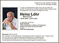 Heinz Löhr