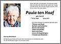 Paula ten Haaf