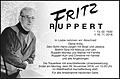 Fritz Ruppert