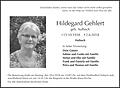 Hildegard Gehlert