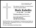 Doris Kabelitz