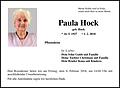 Paula Hock