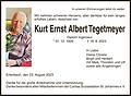 Kurt Ernst Albert Tegetmeyer