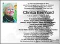 Christa Bernhard