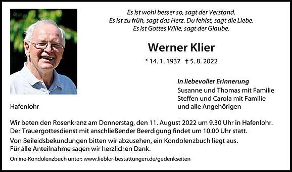 Werner Klier
