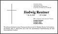 Hedwig Reutner