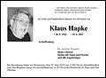 Klaus Hapke