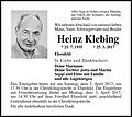 Heinz Klebing