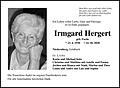 Irmgard Hergert