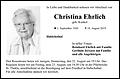 Christina Ehrlich