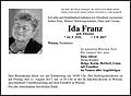 Ida Franz