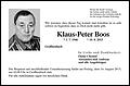 Klaus-Peter Boos