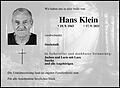 Hans Klein