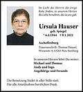 Ursula Hauser