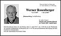 Werner Rosenberger