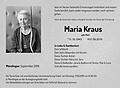 Maria Kraus
