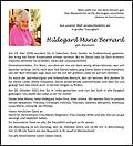 Hildegard Maria  Bernard