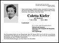 Coletta Kiefer