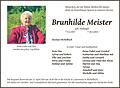 Brunhilde Meister