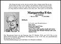 Margaretha Fries