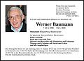 Werner Baumann
