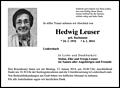 Hedwig Leuser