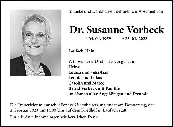 Susanne Vorbeck