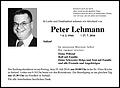 Peter Lehmann