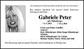 Gabriele Peter