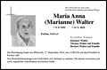 Maria Anna Walter