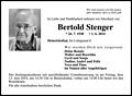 Bertold Stenger