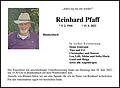 Reinhard Pfaff