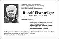 Rudolf Eisenträger