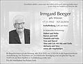 Irmgard Beeger