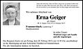Erna Geiger