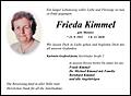 Frieda Kimmel