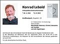 Konrad Lebold