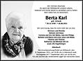 Berta Karl