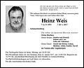 Heinz Weis